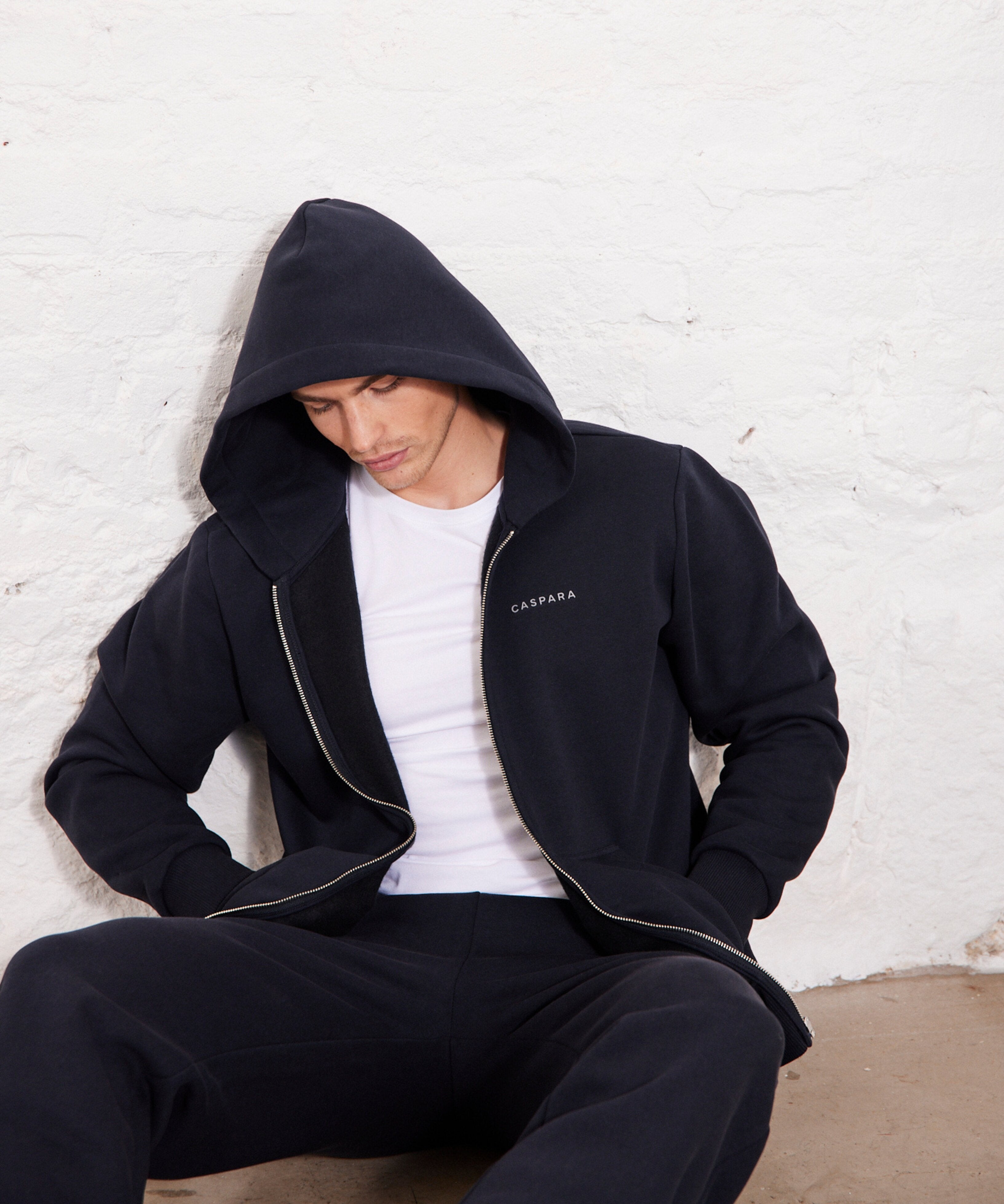 M. Cosmo Zip Hoodie - Black